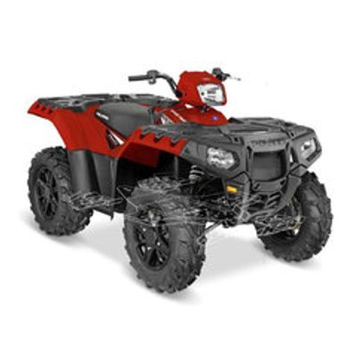 Пластиковая защита KTZ для квадроцикла Polaris XP 1000 SPORTSMAN (2017+)