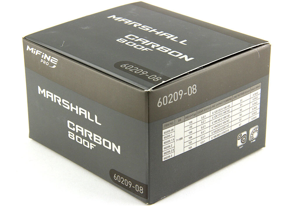 Катушка Marshall Carbon 800F от Mifine (Мифайн)