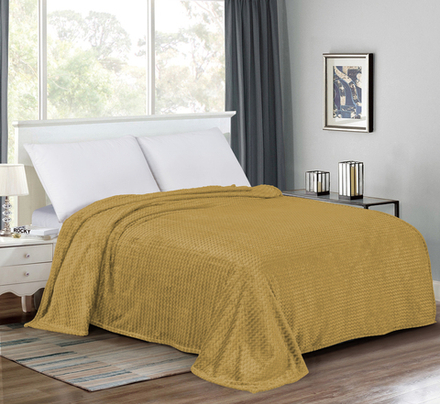 Плед велсофт 240х200 "ПВ11" (300гр/м2)