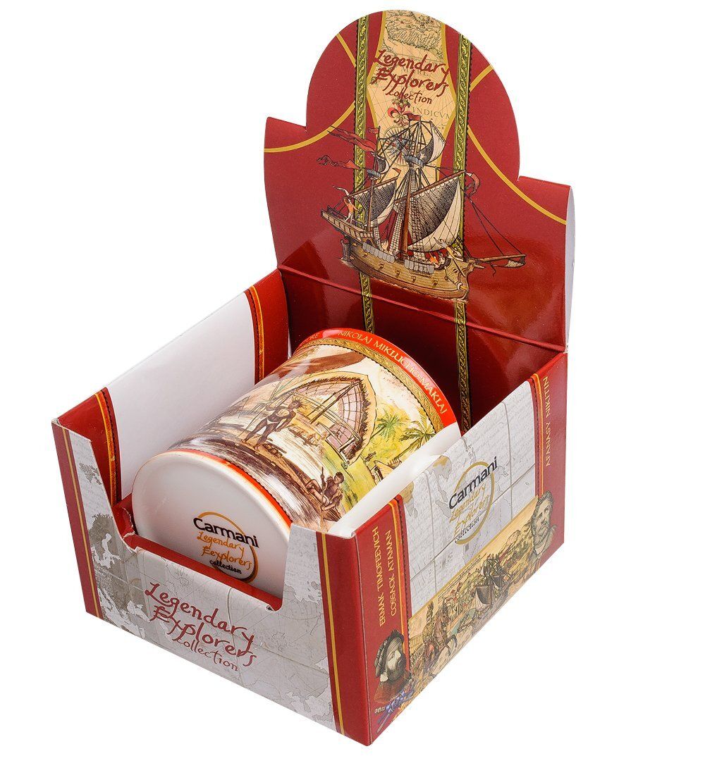 Carmani CN-11 Кружка «Путешественник Николай Миклухо-Маклай» 450 мл