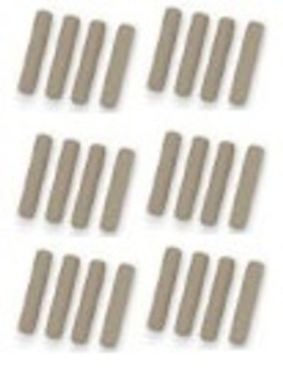 Сменный ластик твердый для Denkeshi Skylite, 30 шт (коричневый)