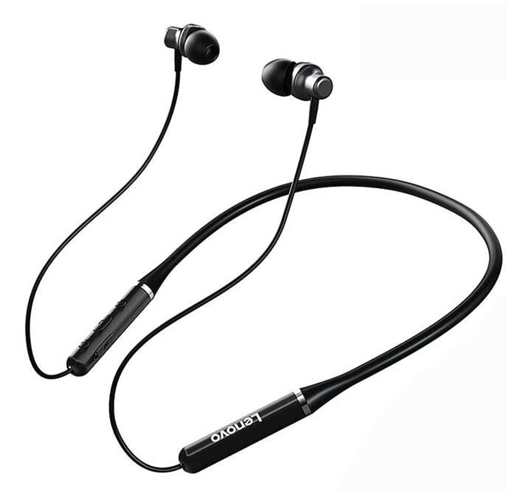 Спортивные наушники Bluetooth Lenovo QE03 (черный)
