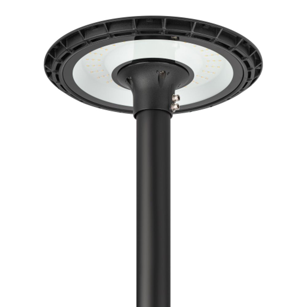 Светильник светодиодный садово-парковый ЭРА SPP-506-0-30K-060 60Вт 6000лм 3000K IP65 КСС Д черный | Садово-парковые светильники