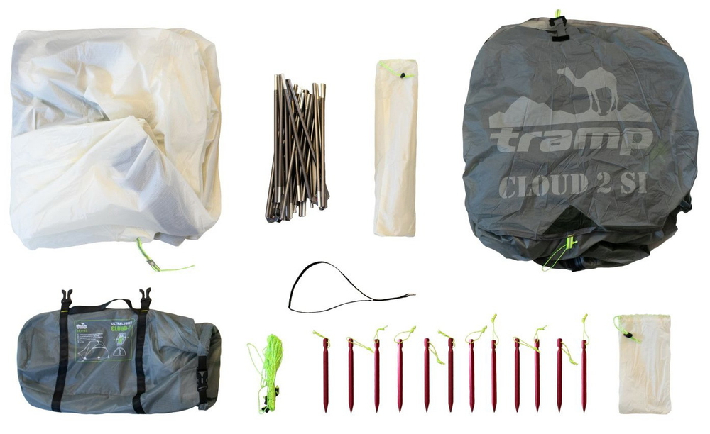 Ультралегкая палатка  Tramp Cloud 2 Si [TRT-92]