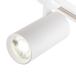 Светодиодный светильник для однофазной трековой системы 10Вт, 800лм, 4000K, Ra>80, металл, белый матовый
