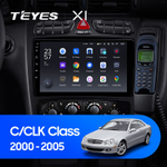 Teyes X1 9"для Mercedes Benz C-Class, CLK-Class 2000-2005