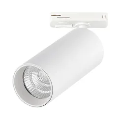 ST384.536.10 Св-к трек. Белый LED 1*10W 3000K 900Lm Ra>90 36° IP20 L160xW50xH- 220V БЭЙС