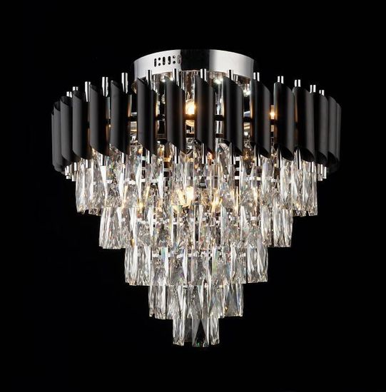 1772/9+6 BK+CR (1) Люстра (RL)