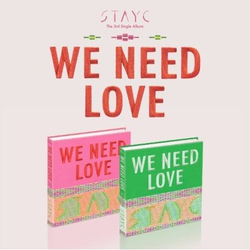 Альбом STAYC - WE NEED LOVE 3rd Single Album RANDOM Version