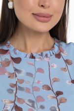 Блуза Волшебный шифон (небесный) Diolche