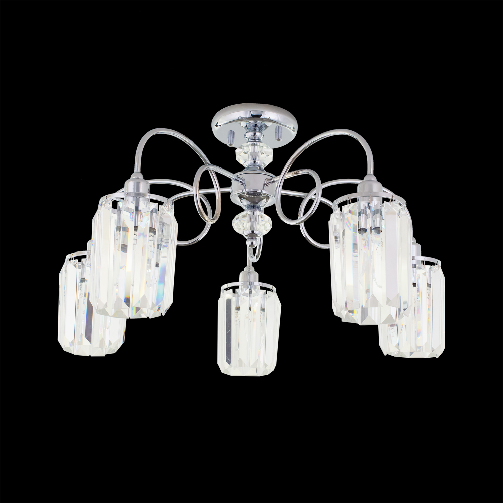 Citilux Синди CL330151 Люстра хрустальная Хром