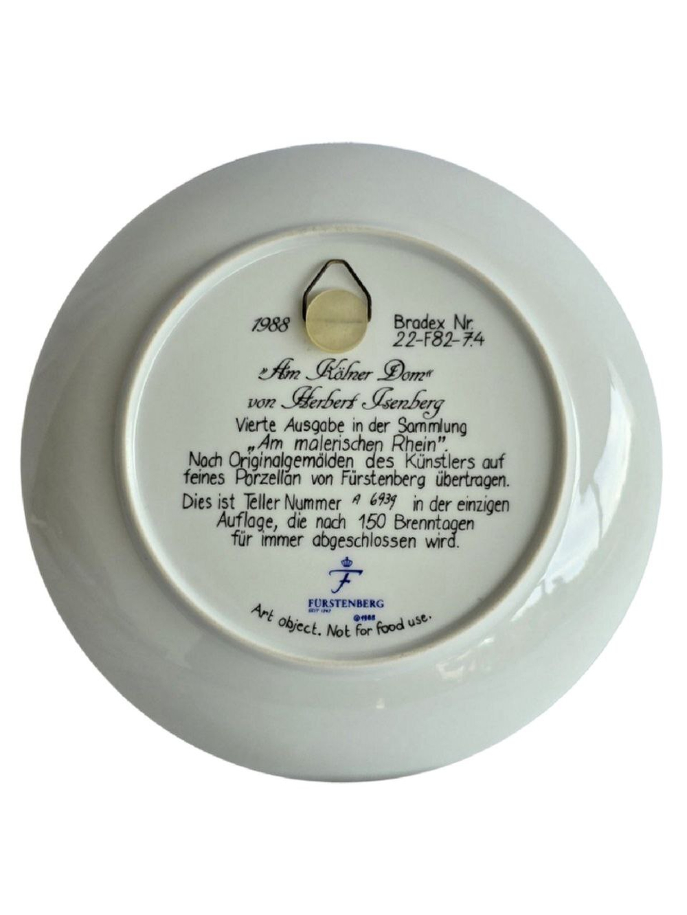 Тарелка декоративная "Кёльнский собор" Германия