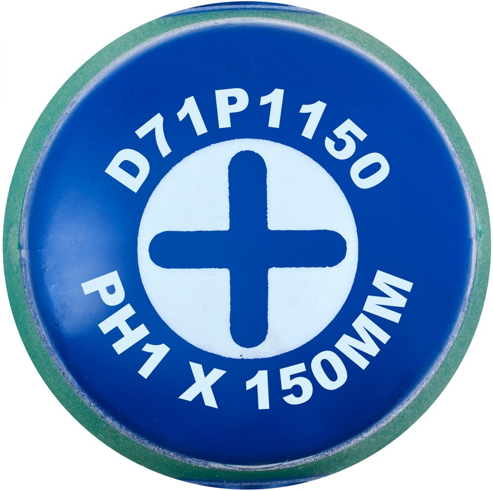 D71P1150 Отвертка стержневая крестовая ANTI-SLIP GRIP, PH1x150 мм