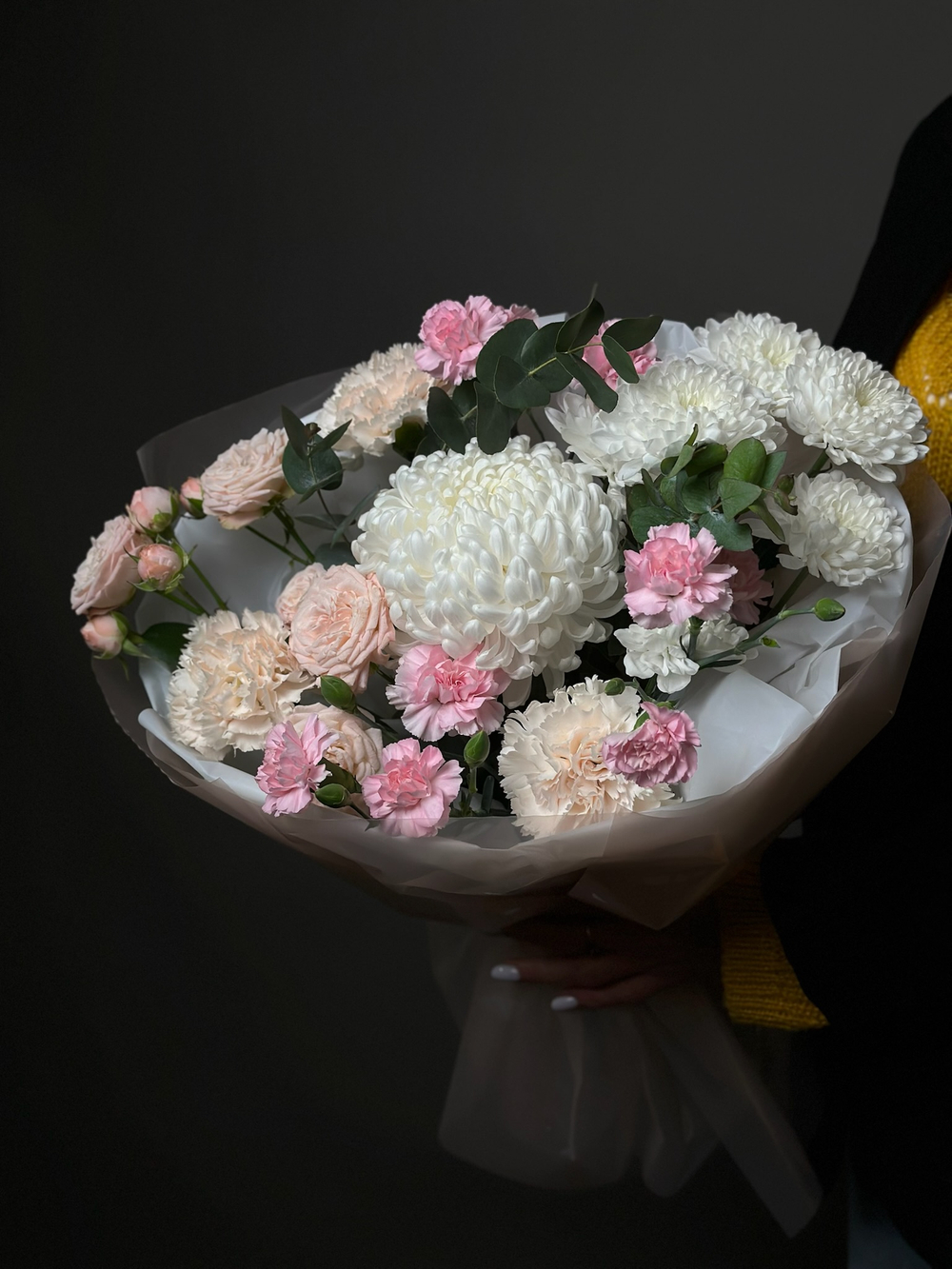 Сборный букет «Нежный парад»