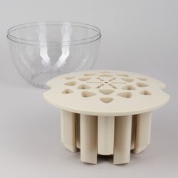 НАБОР СТОЛОВЫХ ПРИБОРОВ НА ВРАЩАЮЩЕЙСЯ ПОДСТАВКЕ, 24ПР., СТАЛЬ 18/10