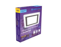 Ambrella Встраиваемый cветодиодный светильник с подсветкой Downlight DCR394