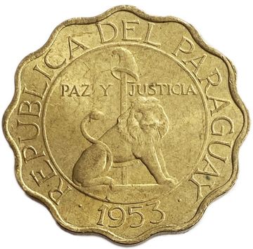 50 сентимо 1953 Парагвай