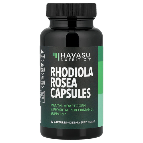 Havasu Nutrition, родиола розовая, 60 капсул