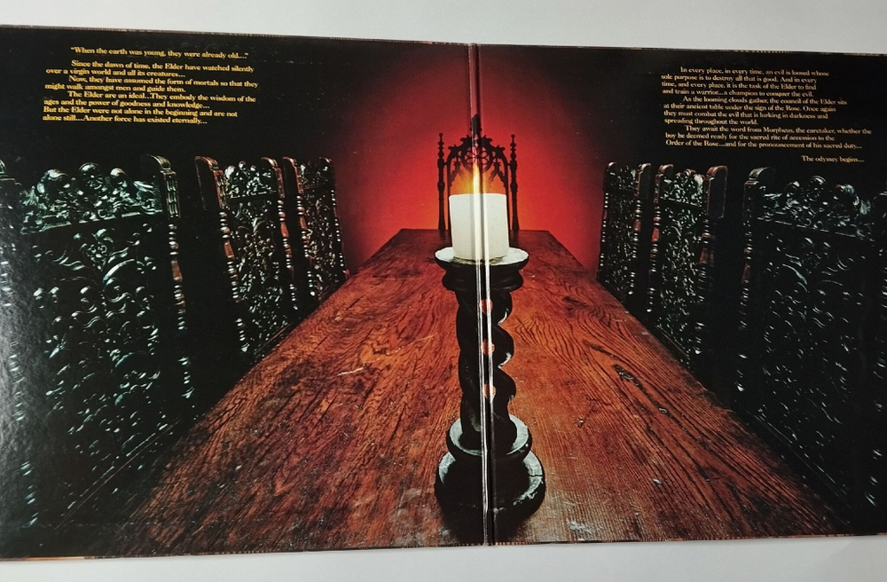 Винтажная виниловая пластинка LP Kiss (Music From) The Elder (Japan 1981) (No Obi) Under The Rose