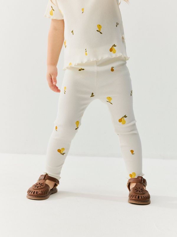 Лосины в рубчик 