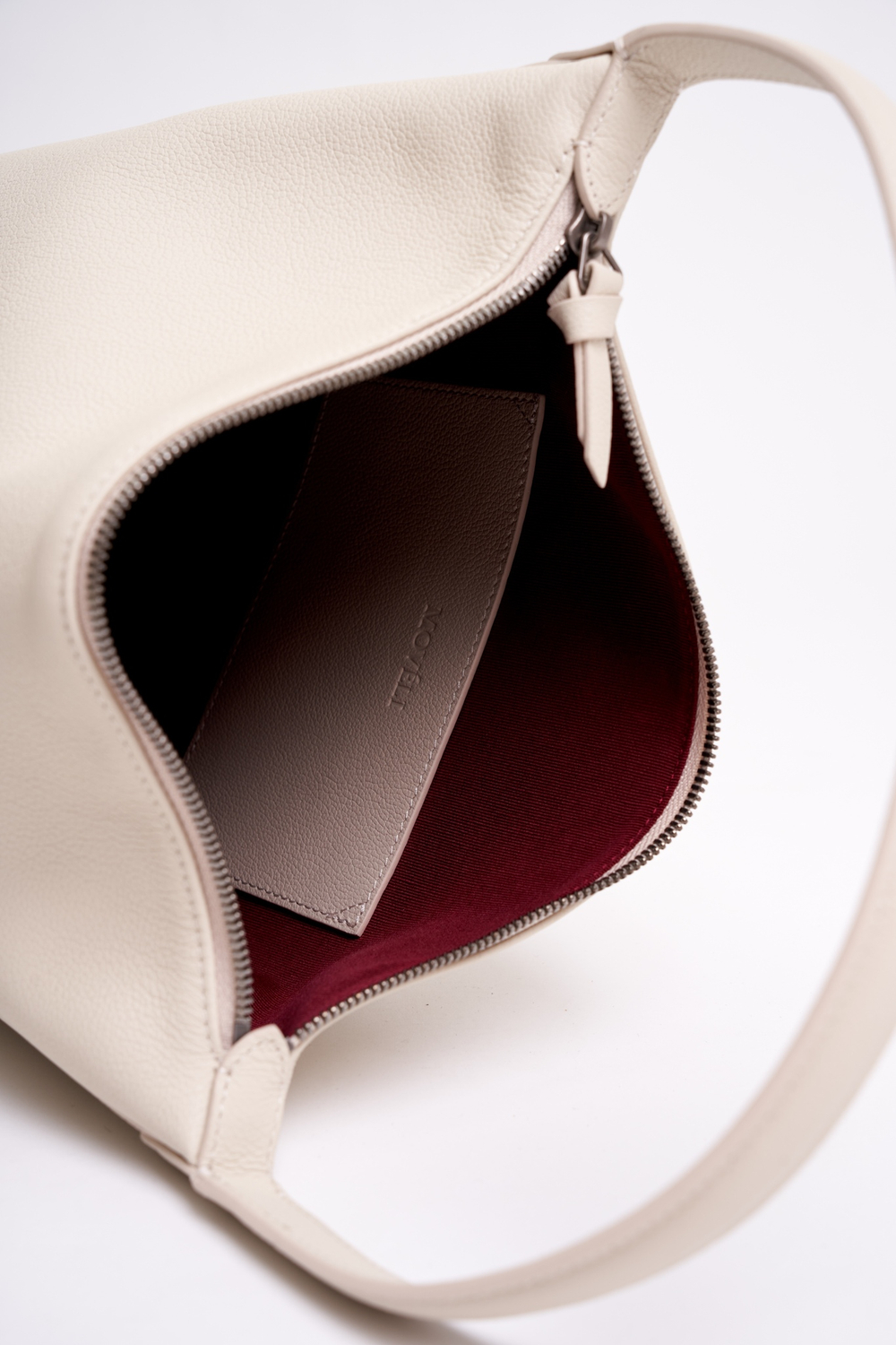 Сумка BUCKET кремового цвета