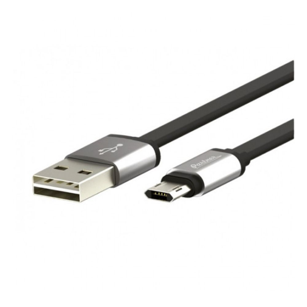 Partner USB 2.0 - USB type-C, 1м, Partner черный ПР034057 Кабель