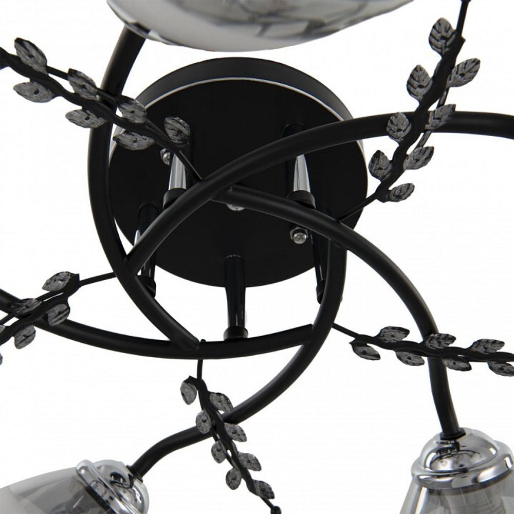 Потолочная люстра Arte Milano AMALFI-327685 327685/5A BK+CR