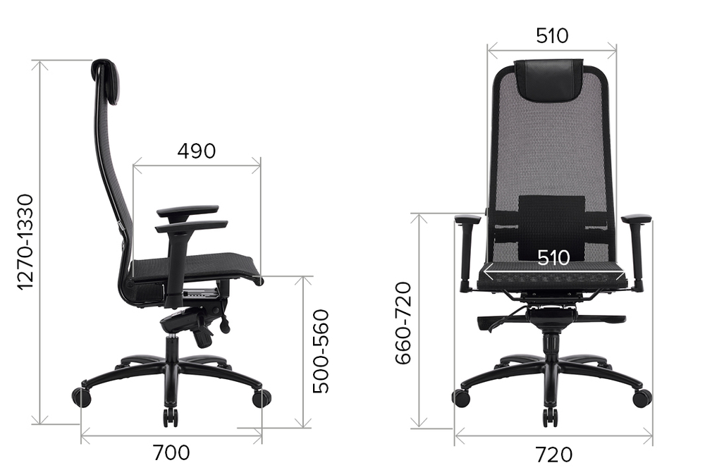 Кресло руководителя Everprof Deco Lux M, сетка