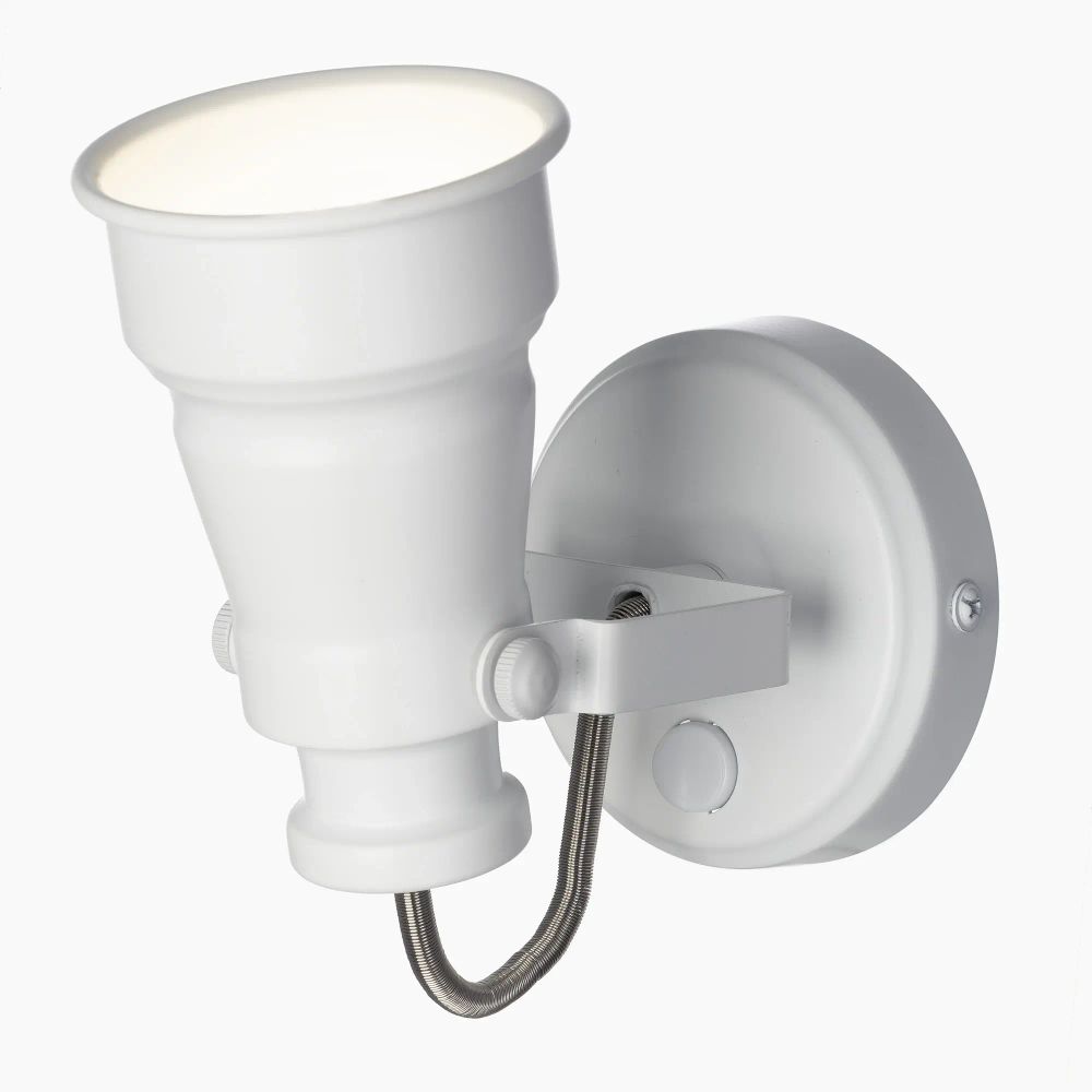 Citilux Бейкер CL541510 Спот поворотный с выключателем Белый