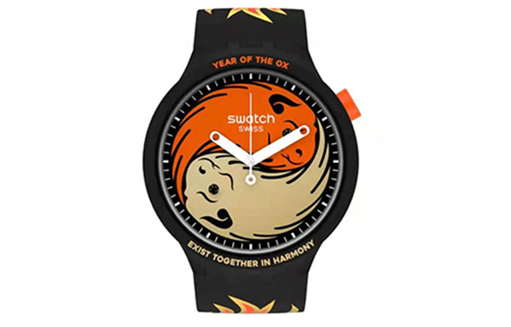 SWATCH Unisex 47mm Watch SO27Z109