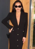 Платье "Four Seasons" с длинным рукавом, Черный