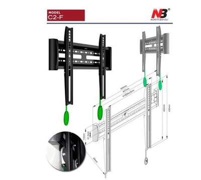 Кронштейн наклон -15+15 C3-F 42-75