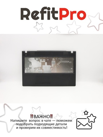 Верхняя панель клавиатуры (топкейс) для ноутбука Lenovo G500 / G505 черная, с тачпадом (90202710), оригинал