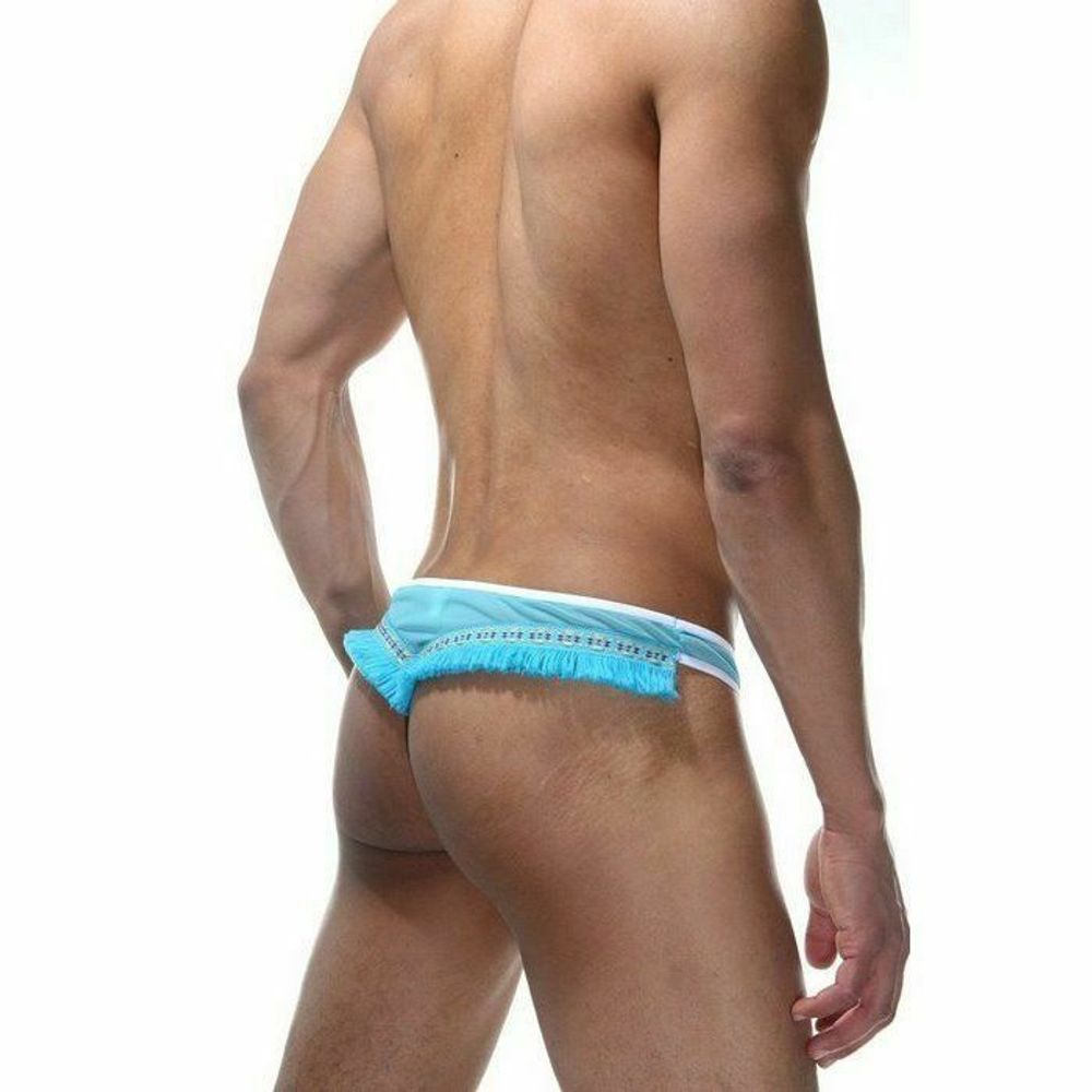 Мужские трусы тонги голубые La Blinque LB15400