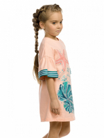 Платье для девочек персиковое