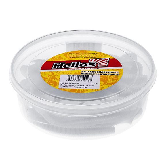 Виброхвост несъедоб. Varuna 4,33'/11см Phosphorus 30шт. (HS-35-041-N-30) Helios