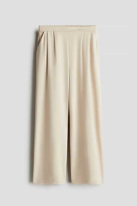 H&M Трикотажные брюки, светло-бежевый