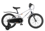Велосипед 18'' Maxiscoo SHARK Sport Серый Жемчуг (2025)