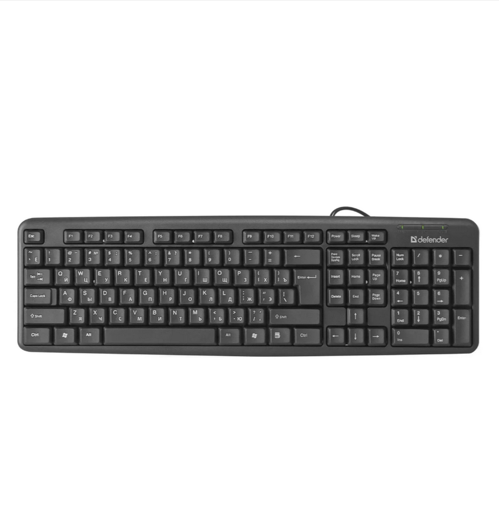 Клавиатура + мышь Defender Dakota C-270 (проводной набор)