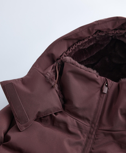 Oysho Водостойкий утепленный комбинезон MINARDI PIUME SKI с 80% пуха и 20% пера, темно-винный