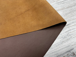 Elliot Caramel Lux (1,3-1,5 мм), цв. Коричневый, натуральная кожа
