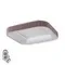 7770/56L AVRA LED SN 578 Светильник металл/белый/мокко LED (56Вт+14Вт) 3000-6000K 500х500 IP43 пульт ДУ+подсветка SHARMEL