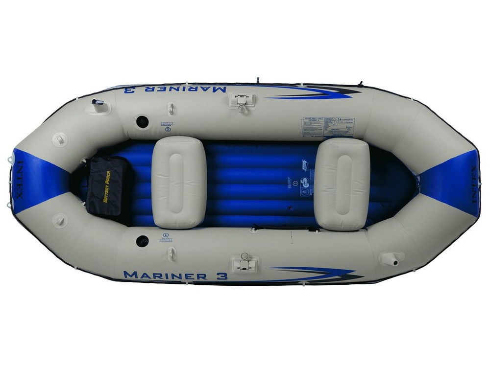 Трехместная надувная лодка Mariner 3, до 300 кг.
