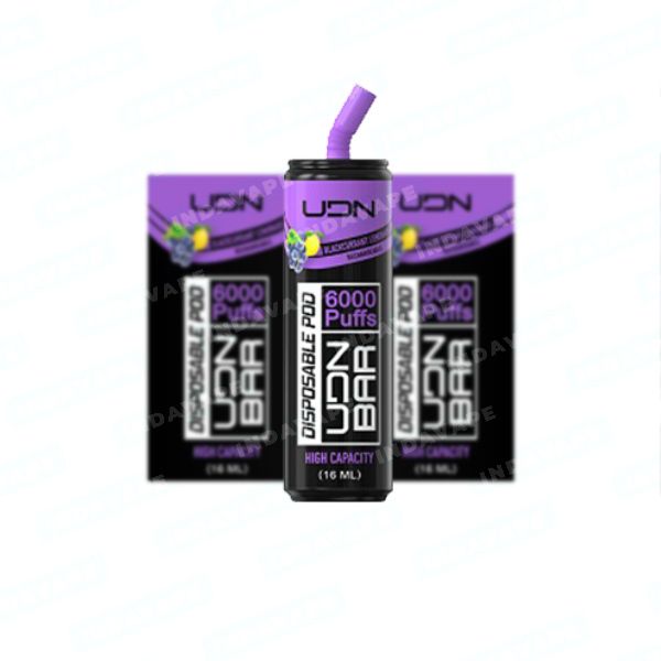 Купить Одноразовый Pod UDN BAR - Blackcurrant Lemonade (6000 затяжек)