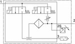Генератор вакуума Festo OVEL-10-H-15-PQ-VQ6-UA-C-A-V1V-H3