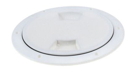 Лючок палубный 6" белый