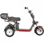 Электроскутер CityCoco White Siberia TRIKE Ikra 5000w черный