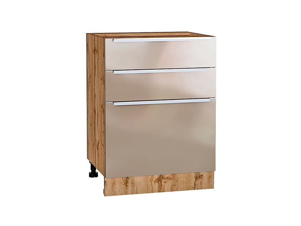 Шкаф нижний с 3-мя ящиками Фьюжн