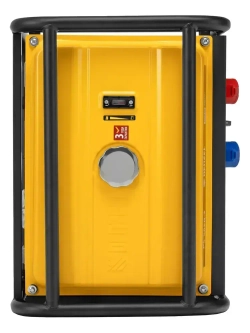 Генератор бензиновый DENZEL PS 90 ED-3, 9 кВт и 460 см3 объем двигателя, 230/400 В и 25 л топливного бака, электростартер и блок AVR, 3 розетки и силовые клеммы, трехфазный 946944