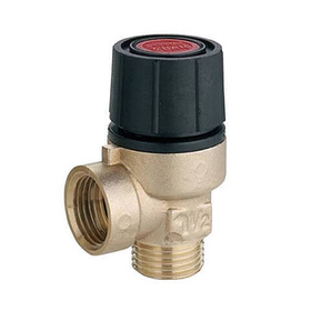 Клапан предохранительный EMMETI Sicura - 1/2* (НР/ВР, Tmax 110⁰С, Рн 6 бар)